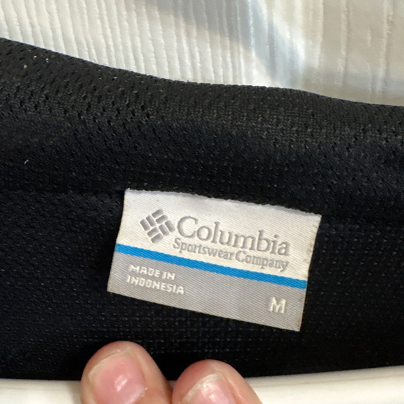 Columbia Hooded Windbreaker / Rain Jacket Black – Women’s Medium - Picture 4 of 4